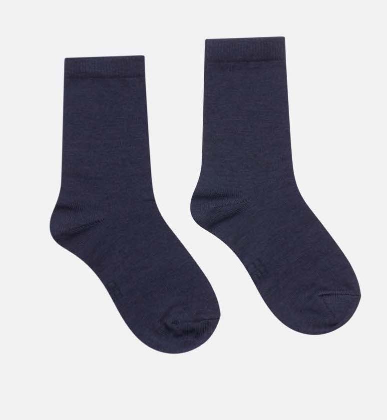 Hust & Claire Foty Wolle Bambus Socken in Marineblau