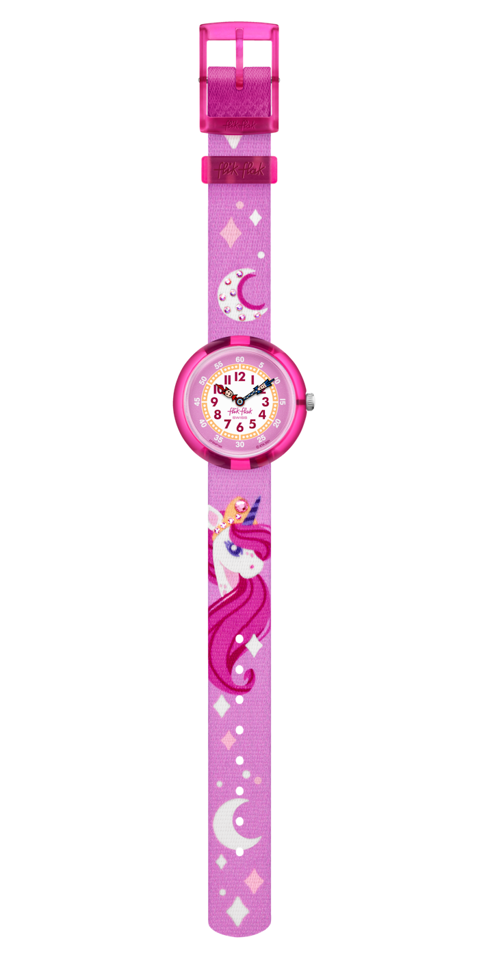 Flik Flak Uhr Kinderuhr DREAMING UNICORNS - verträumtes Einhorn
