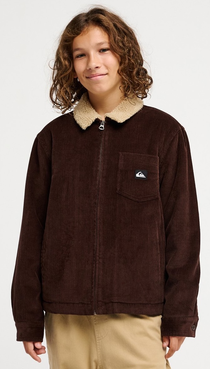 Quiksilver Jungs DNA Sherpa Harrington in Braun