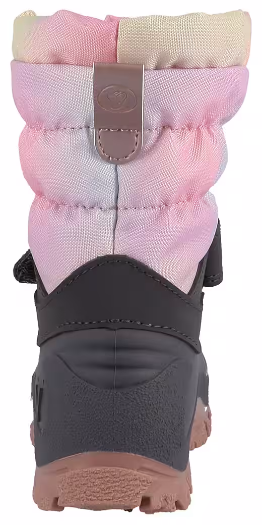 Lurchi FANTY Kinder Schneestiefel mit Futter und Gummisohle - Purple Rainbow