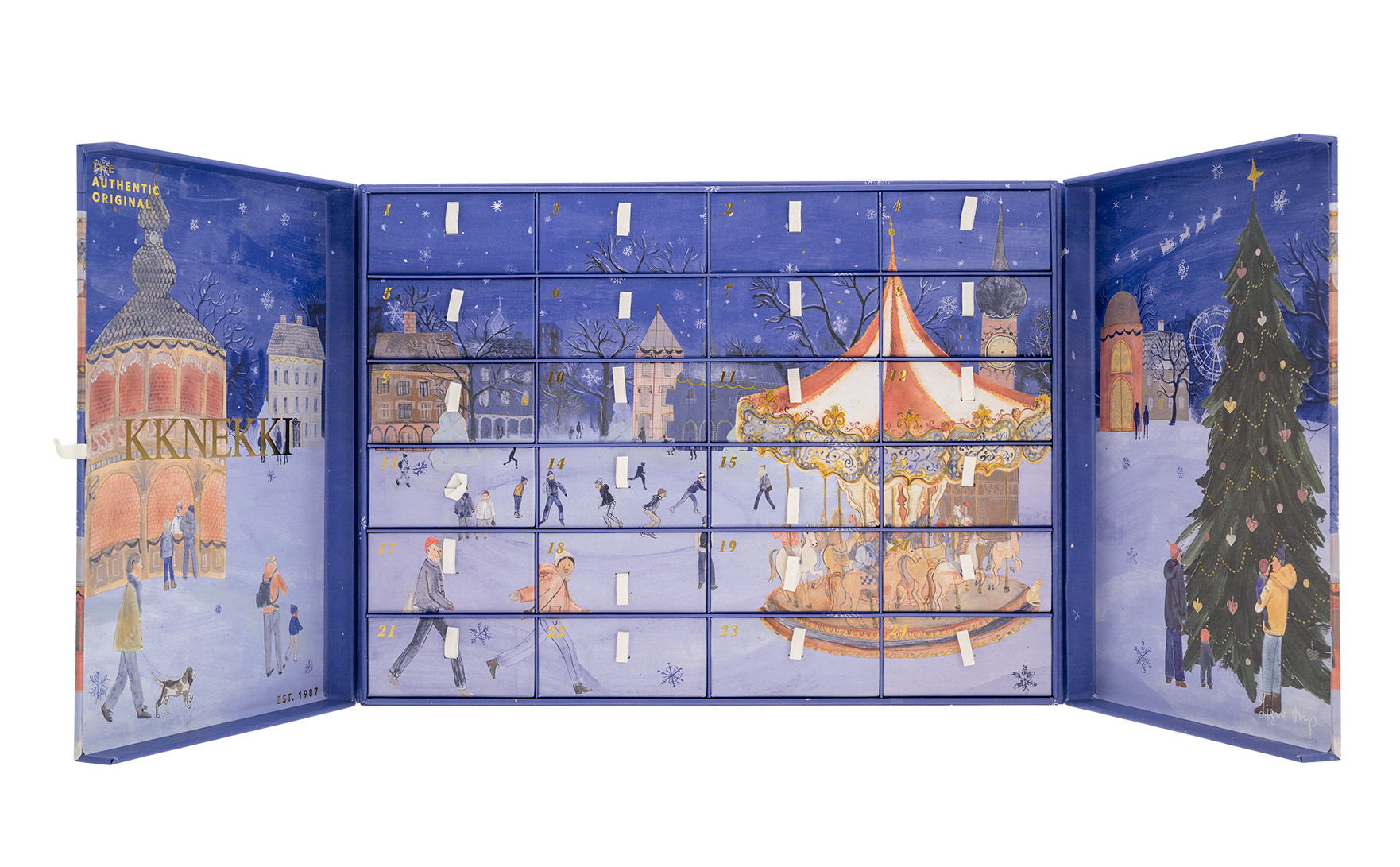 KKNEKKI ADVENTSKALENDER 2025 - Christmas Calender - Haargummi/Armbänder KKNEKKI ADVENTSKALENDER 2025 - Christmas Calender - Haargummi/Armbänder