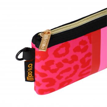 Moo' Ilo Socken mit Neopren Kosmetik Tasche - Pink Leo - SALE Moo' Ilo Socken mit Neopren Kosmetik Tasche - Pink Leo - SALE