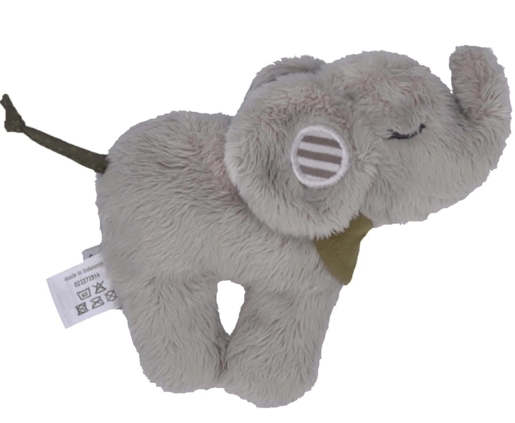 Sterntaler Mini-Spieltier Elefant Eddy mit Rassel in Grau