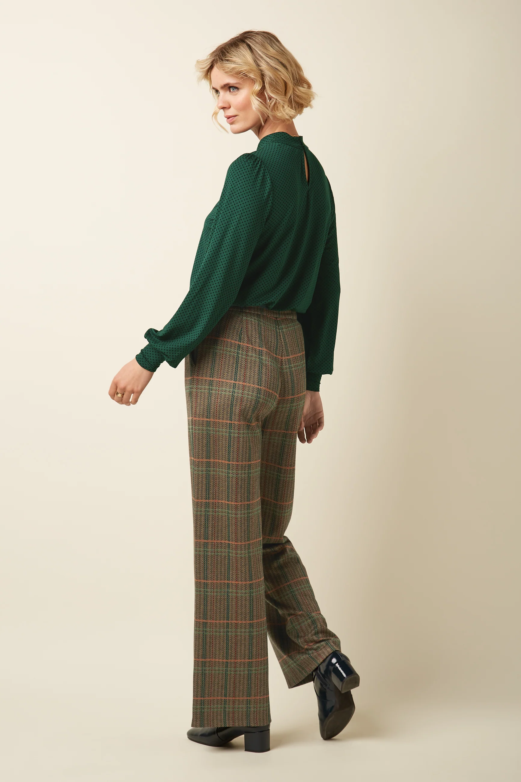 King Louie Hose Ethel Pants Luton Herringbone Karo