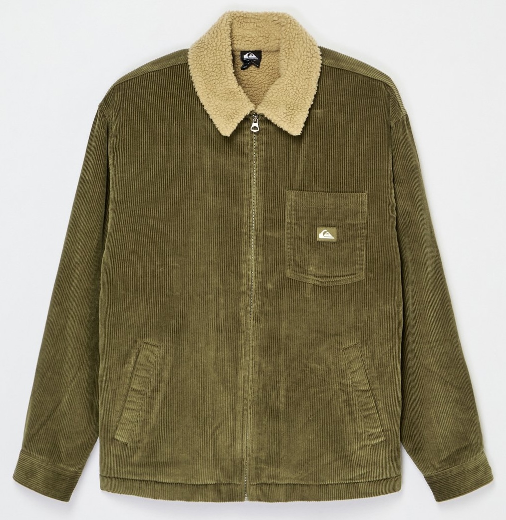 Quiksilver Herren DNA Sherpa Harrington in Grün Quiksilver Herren DNA Sherpa Harrington in Grün