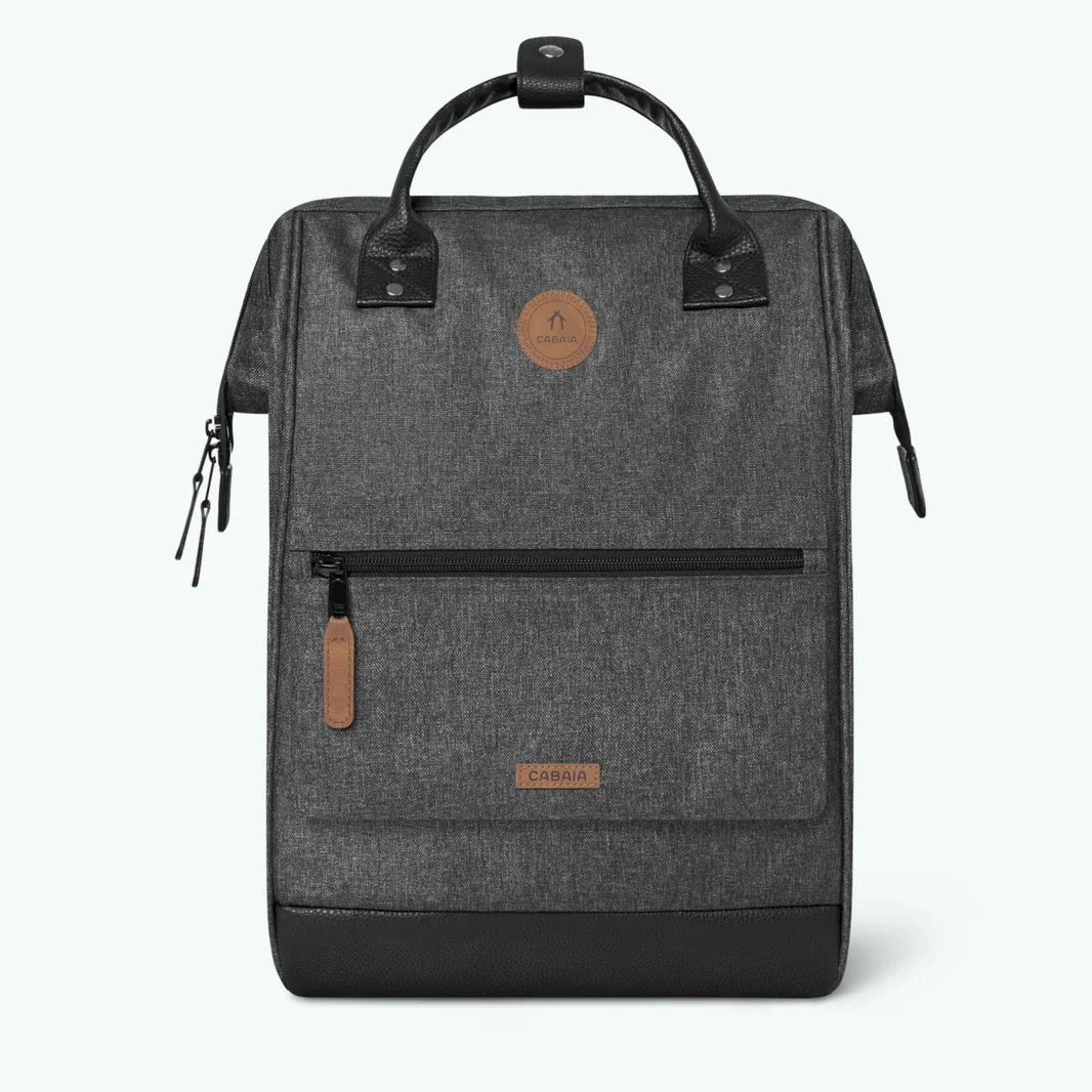 Cabaia ADVENTURER Rucksack Large LUXEMBOURG - Schwarz Meliert Cabaia ADVENTURER Rucksack Large LUXEMBOURG - Schwarz Meliert