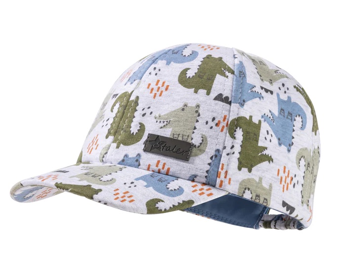 Sterntaler Baseballcap Cap bedruckt mit bunten Krokodilen