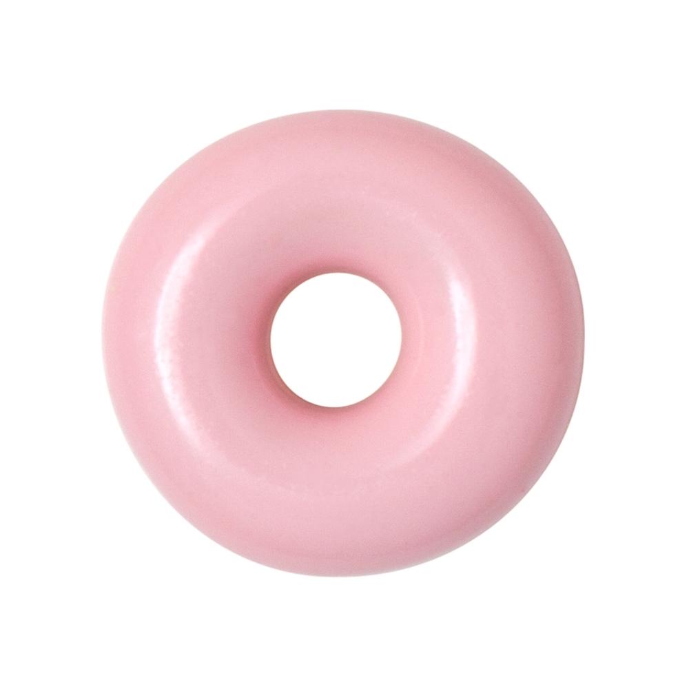 LuLu Donut Ohrring Emaille in Rosa - 1 Ohrring