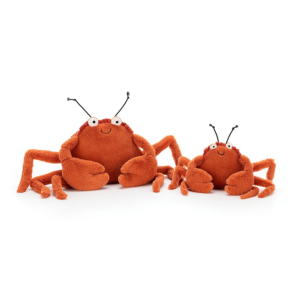 Jellycat Crispin Crab - Krabbe - Small