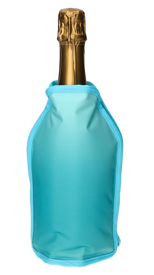 The Gift Company FROID Kühlmanschette für Wein, Sekt, Champagner - Ice Ice Baby