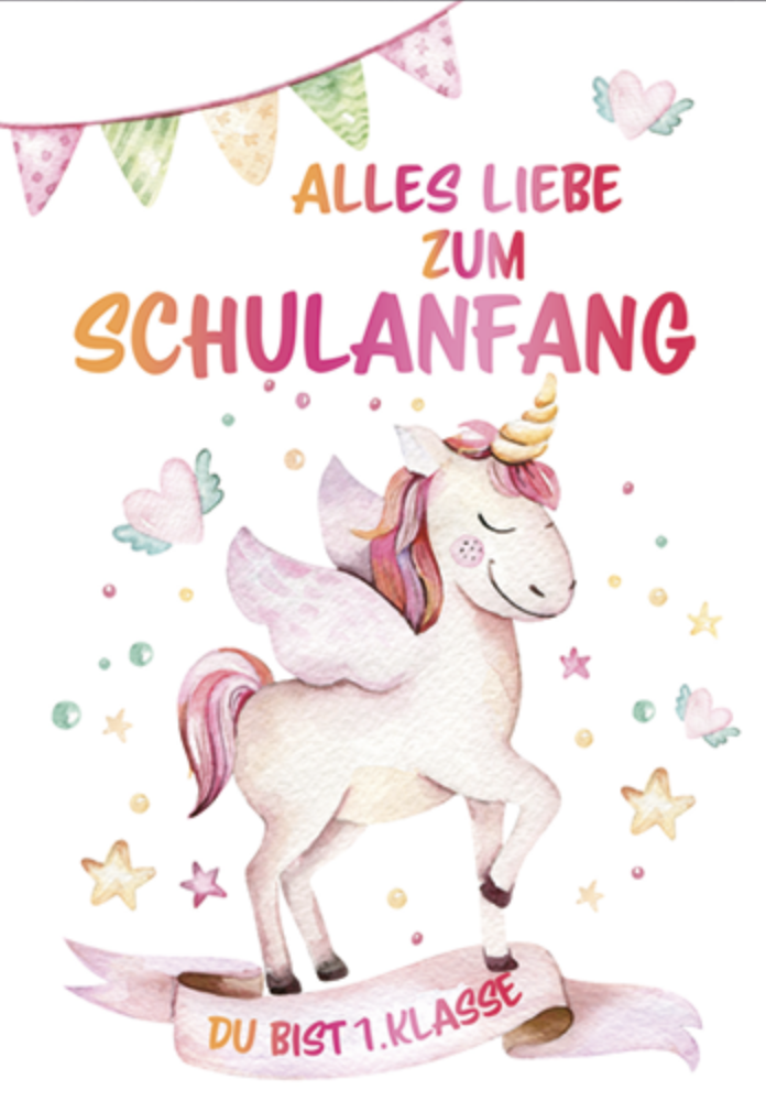 Edition Gollong Grußkarte - Alles liebe zum Schulanfang Edition Gollong Grußkarte - Alles liebe zum Schulanfang