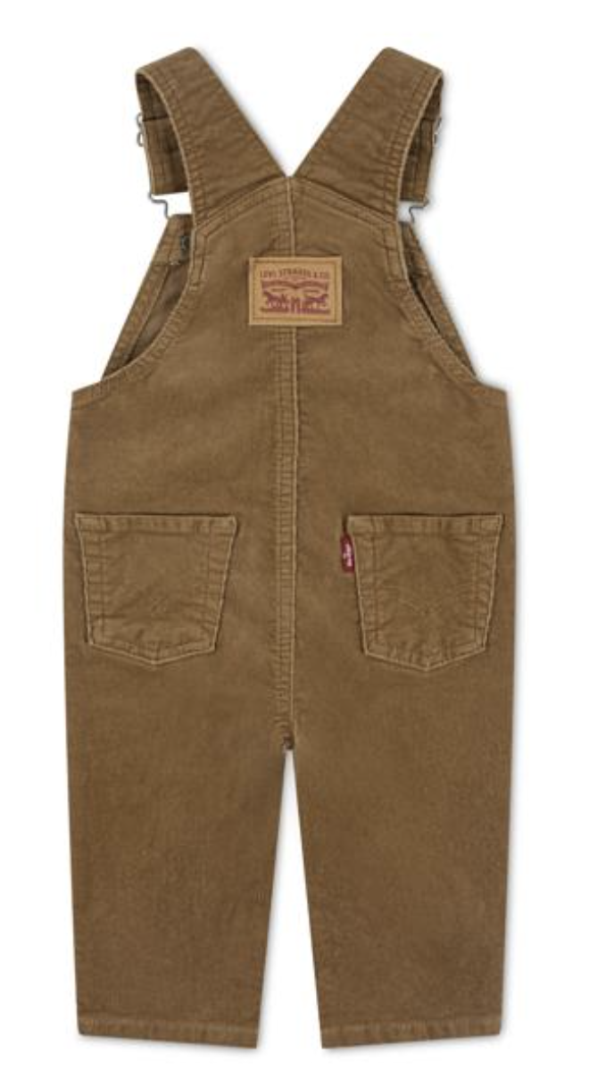 Levi's Jungs Corduroy Overall in Rodeo Brown