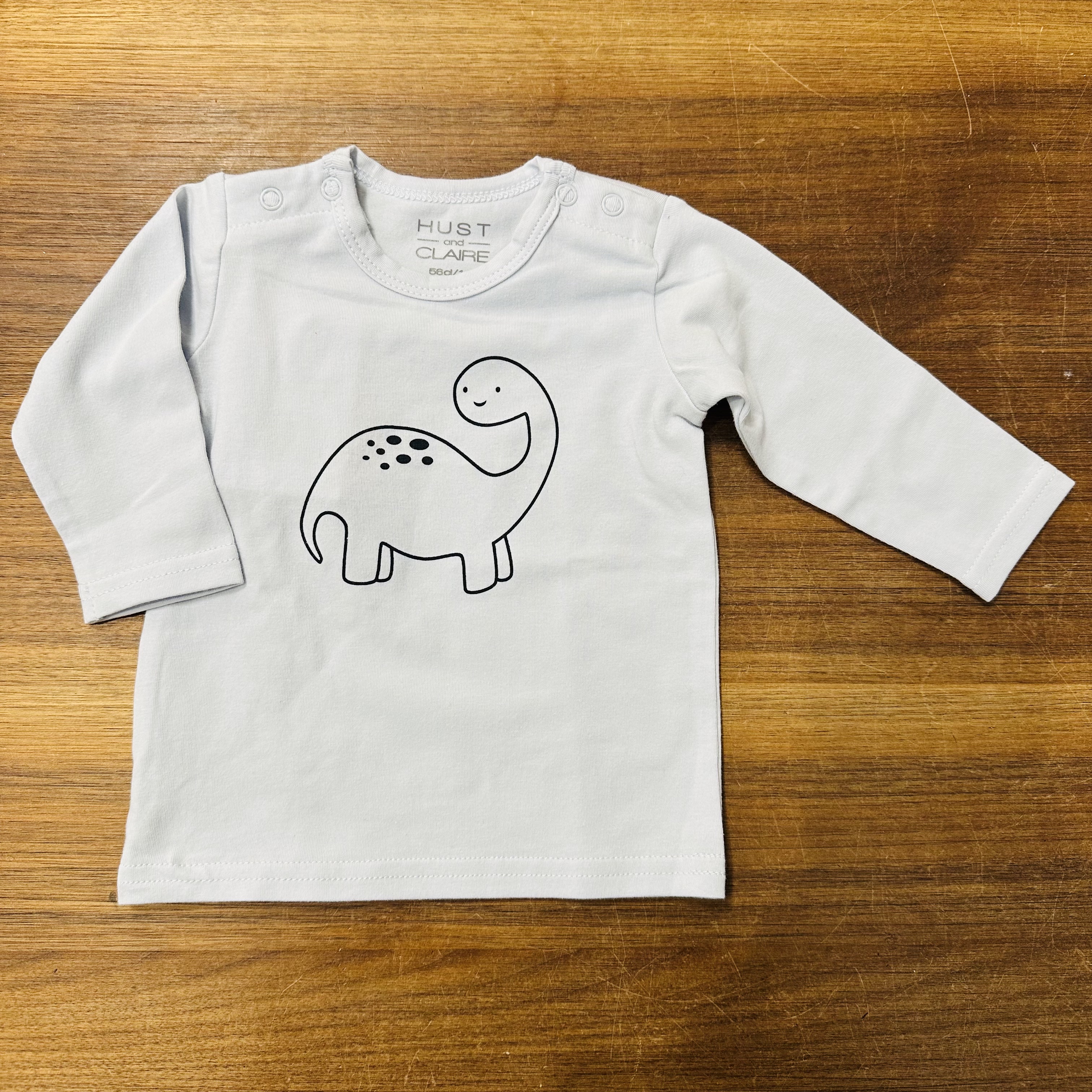 Hust & Claire Amar Langarm T-Shirt in Blau - Dinosaurier - SALE Hust & Claire Amar Langarm T-Shirt in Blau - Dinosaurier - SALE