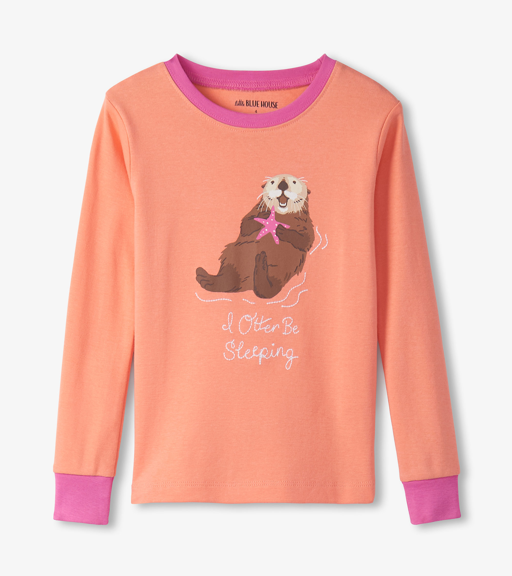 Little Blue House Pyjama Happy Otters Little Blue House Pyjama Happy Otters
