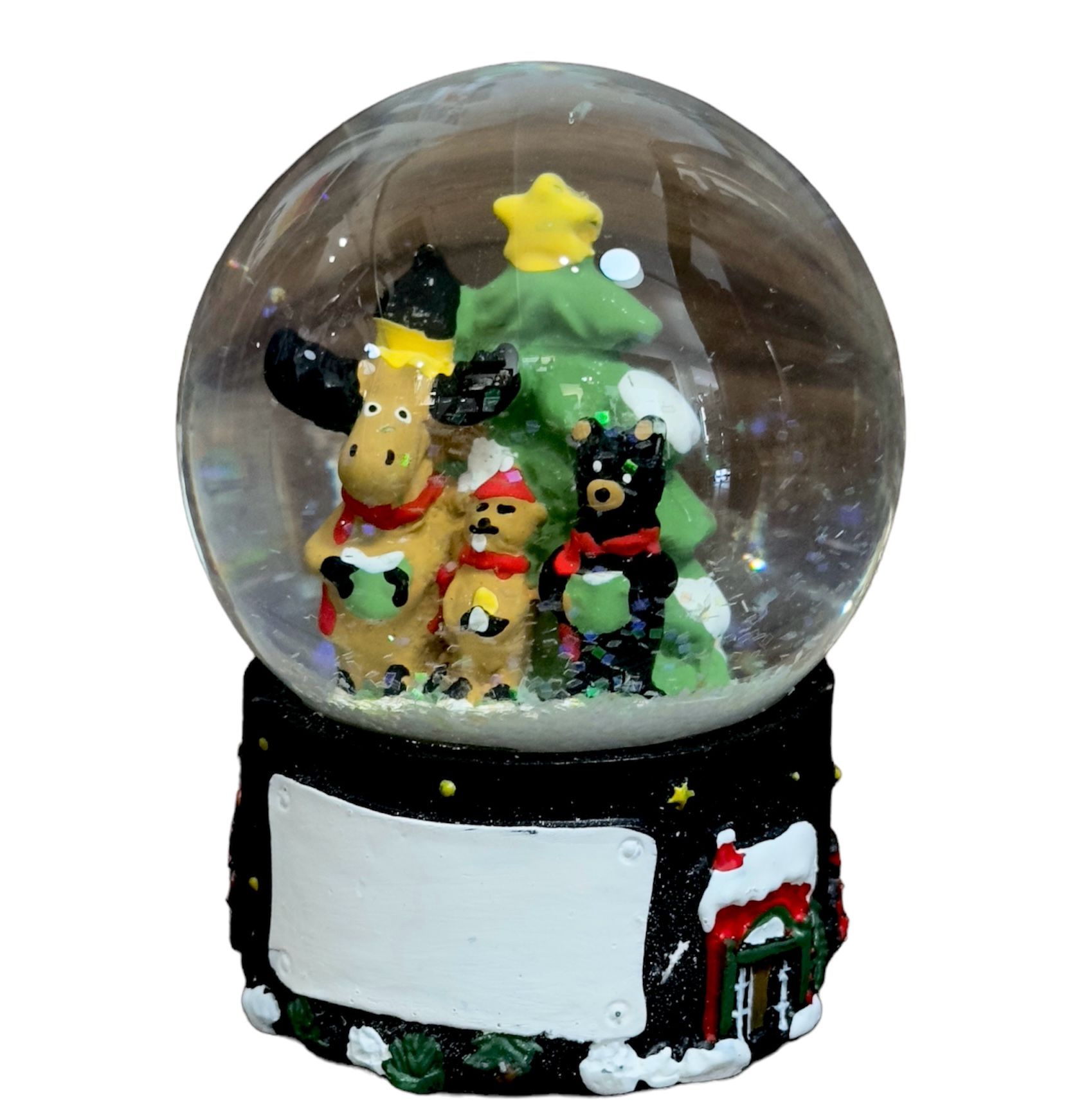 PHOTO-2023-10-12-15-27-12 Little Blue House Snow Globe - Schneekugel - Heaven & Nature Sing