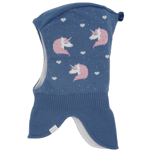 Maximo Schlupfmütze in Blau & Rosa - Einhorn Maximo Schlupfmütze in Blau & Rosa - Einhorn