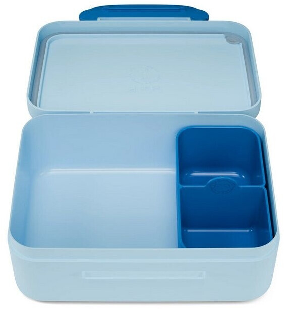 Affenzahn Brotdose in Blau mit Trennfach - Unendliche Unterwasserwelt Affenzahn Brotdose in Blau mit Trennfach - Unendliche Unterwasserwelt