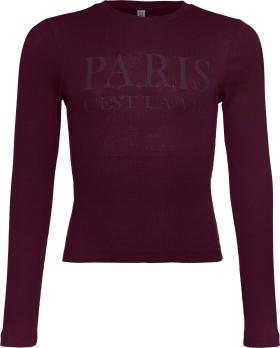 Blue Effect Mädchen Longsleeve in Bordaux Rot - Paris - SALE Blue Effect Mädchen Longsleeve in Bordaux Rot - Paris - SALE