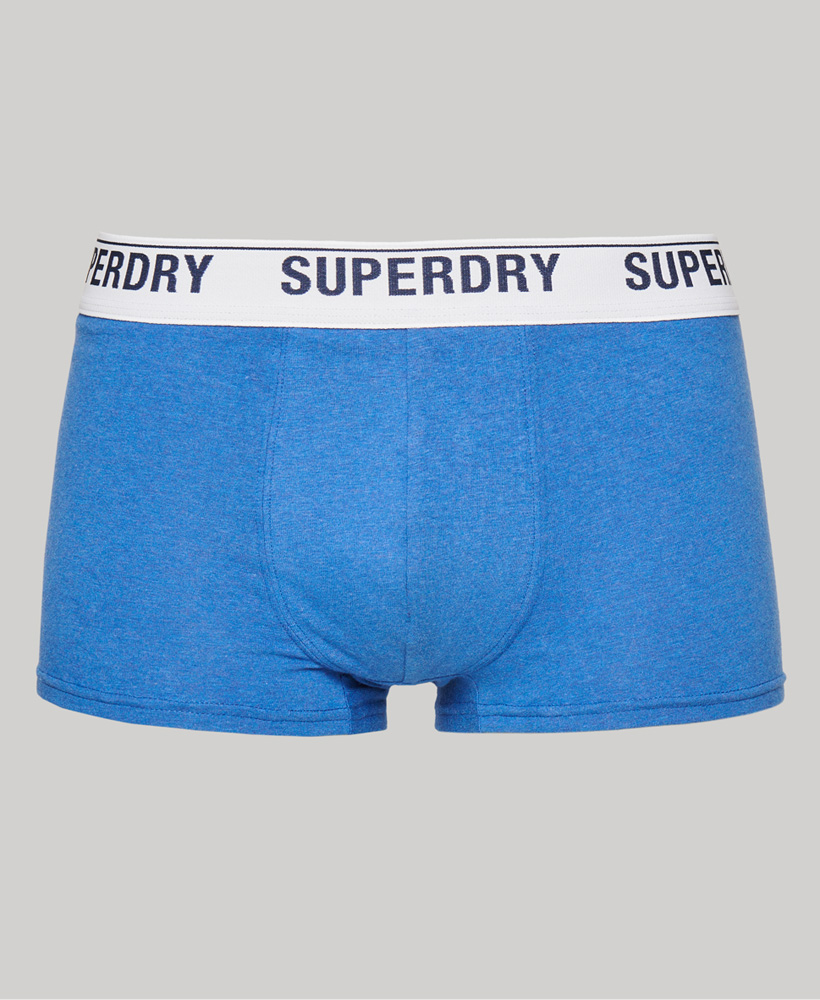 Superdry Trunk Unterhosen 2er Pack - Mazarine/Electric
