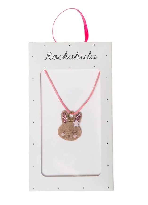 RosieRabbitNecklace_1024x-Kopie Rockahula Rosie Rabbit Hasen Halskette mit Glitzer