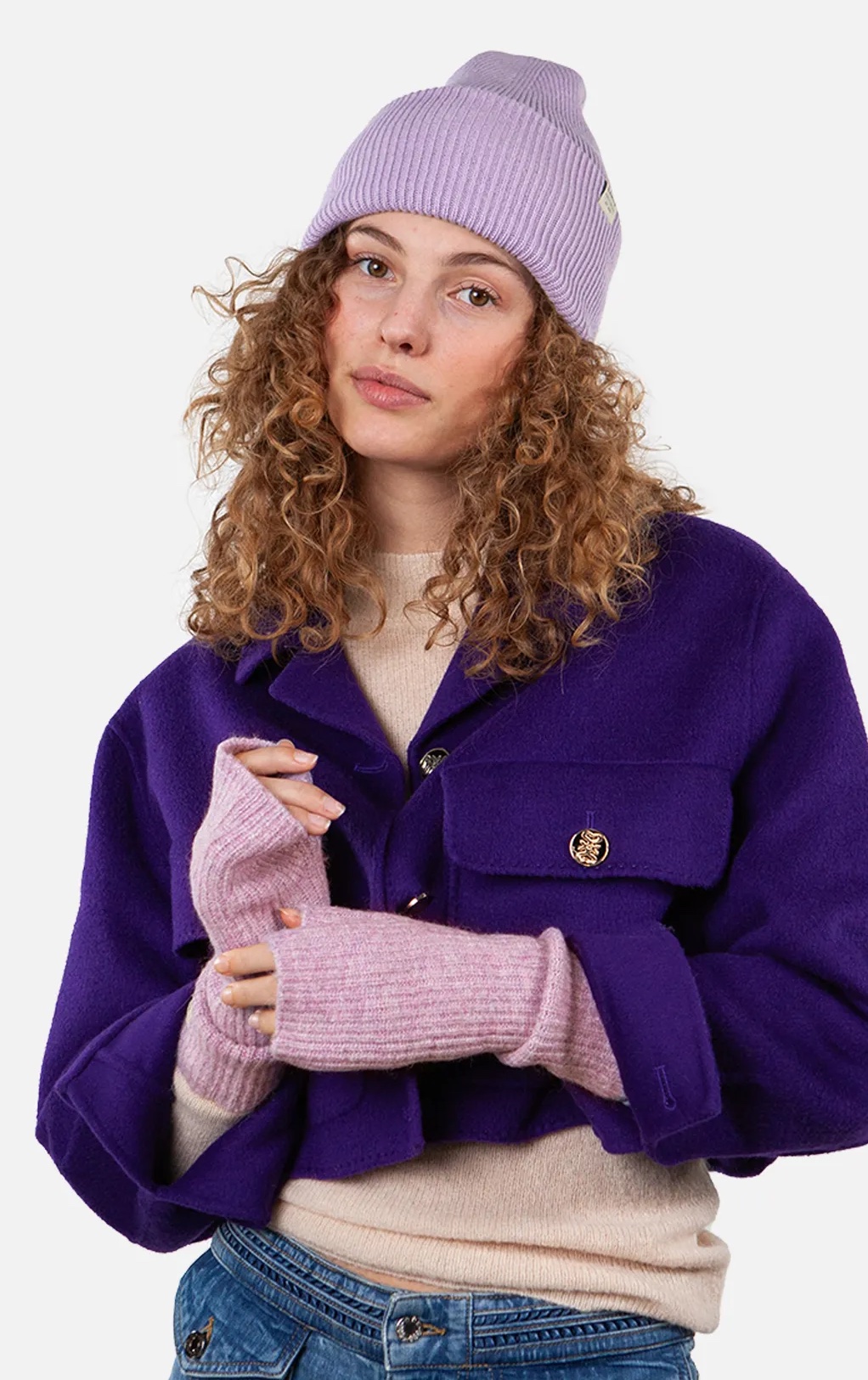 Barts Haveno Unisex Beanie in Lilac - Flieder - One Size Barts Haveno Unisex Beanie in Lilac - Flieder - One Size