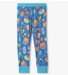 Hatley Langarm Bambus Pyjama in Blau - Breakfast - Frühstück Hatley Langarm Bambus Pyjama in Blau - Breakfast - Frühstück