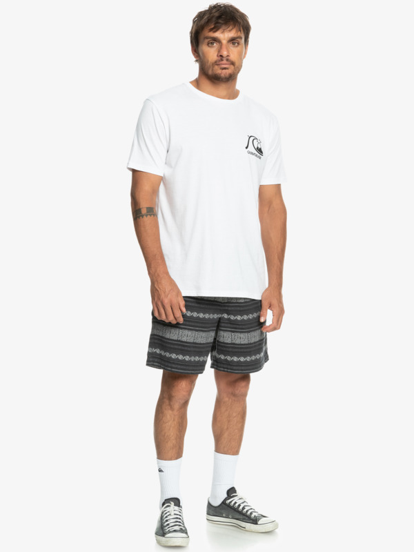 eqyws03769_quiksilver-w_kvj3_frt9 Quiksilver Taxer Jacquard Shorts für Herren in Schwarz