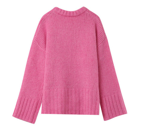 Grace & Mila NATALINO Strickpullover in Bubblegum Pink - SALE