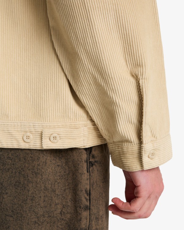 Billabong Bad Dog - Kordjacke für Männer in Chino Beige Billabong Bad Dog - Kordjacke für Männer in Chino Beige