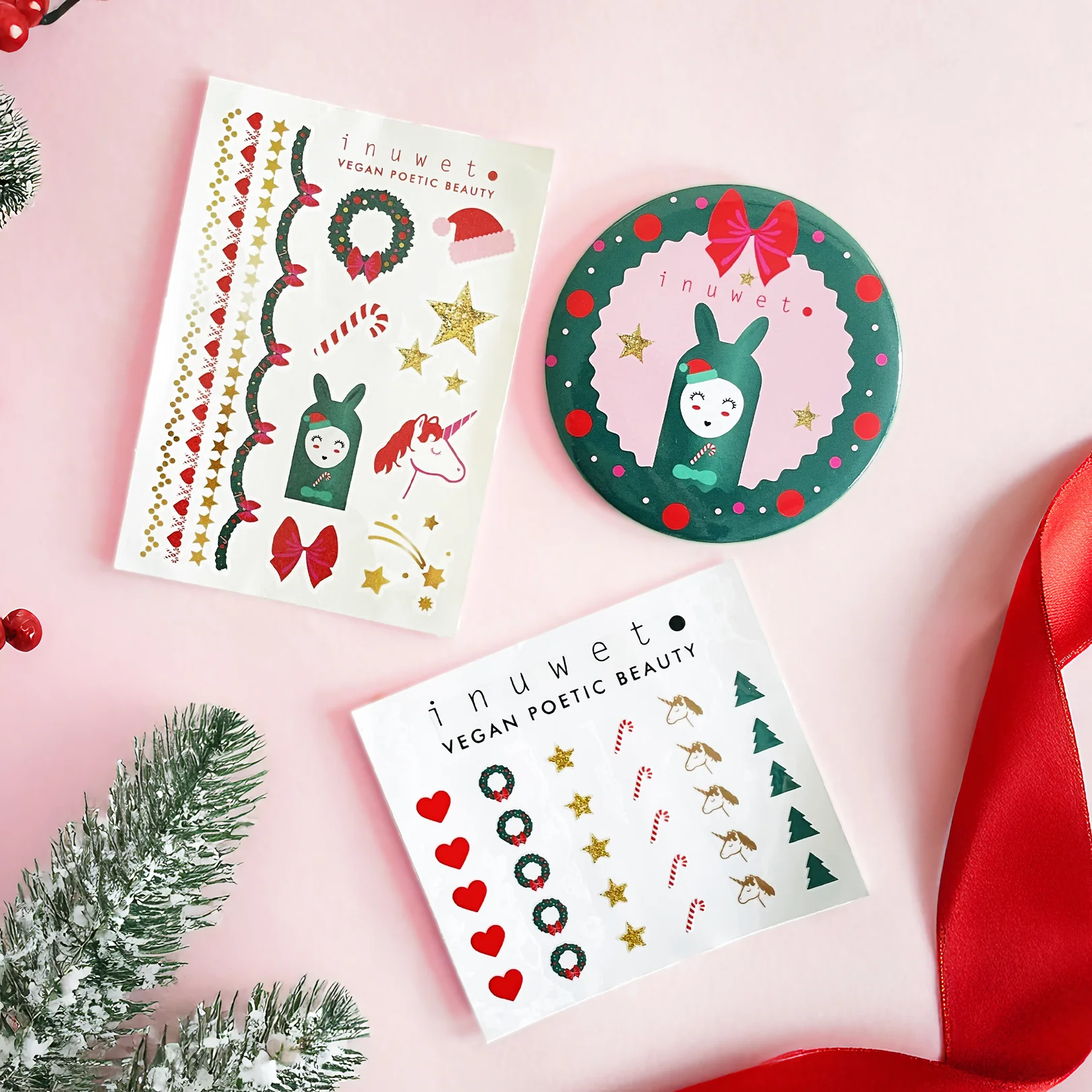 inuwet Naturkosmetik Adventskalender für Kinder 2025 