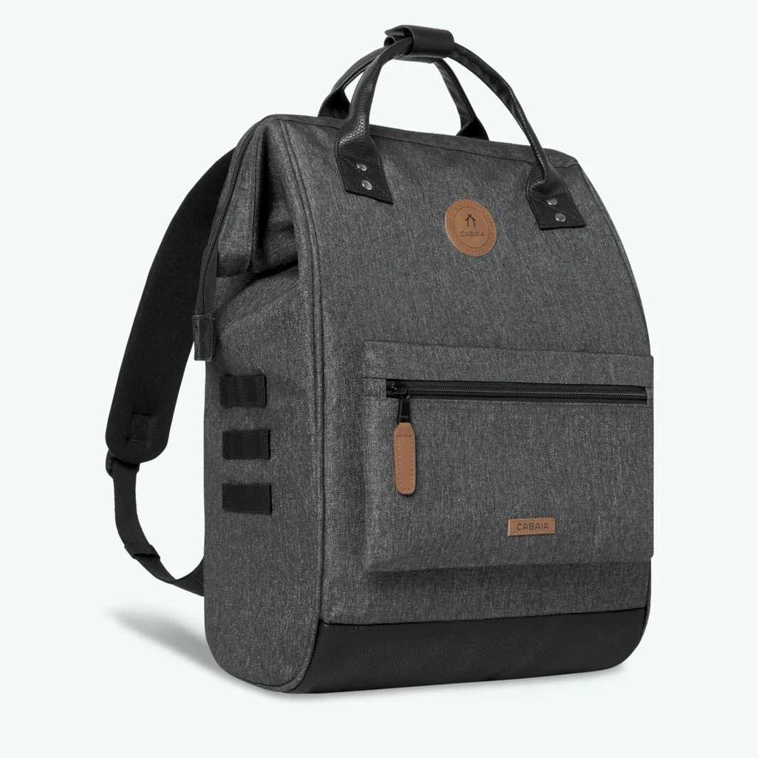 Cabaia ADVENTURER Rucksack Large LUXEMBOURG - Schwarz Meliert Cabaia ADVENTURER Rucksack Large LUXEMBOURG - Schwarz Meliert