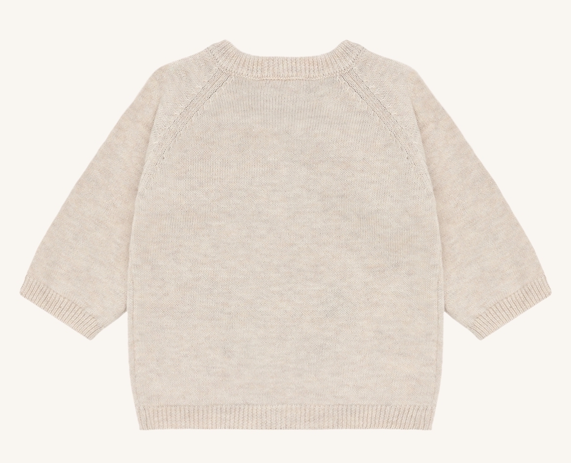 Hust & Claire Call Cardigan Strickjacke in Whisper Melange - Farm - Bauernhof