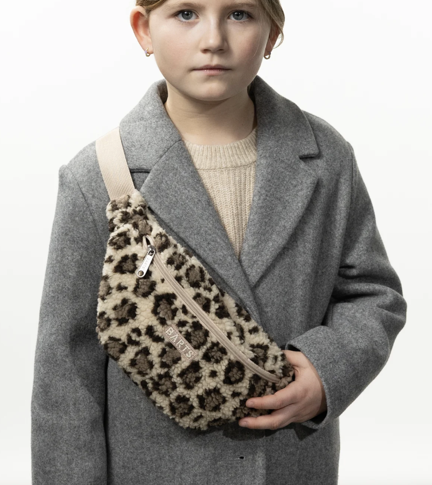 Barts Cuddley Bumbag Teddy Bauchtasche Small - Printed Beige/Leo - One Size