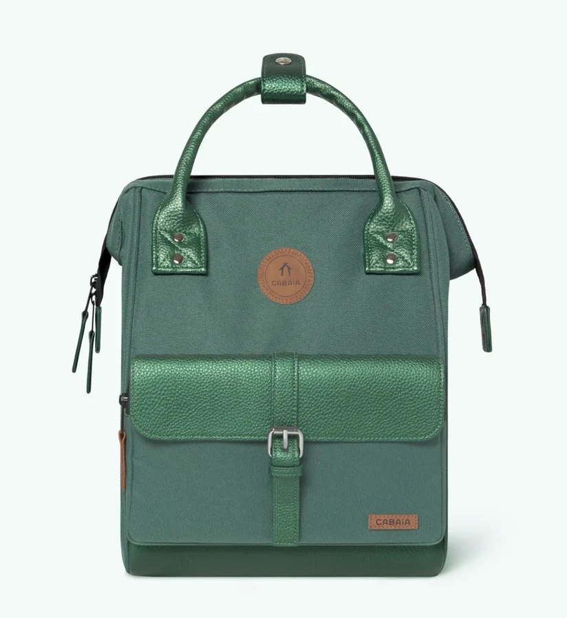 Cabaia Rucksack LEON Small mit Laptop-Fach - Grün Cabaia Rucksack LEON Small mit Laptop-Fach - Grün