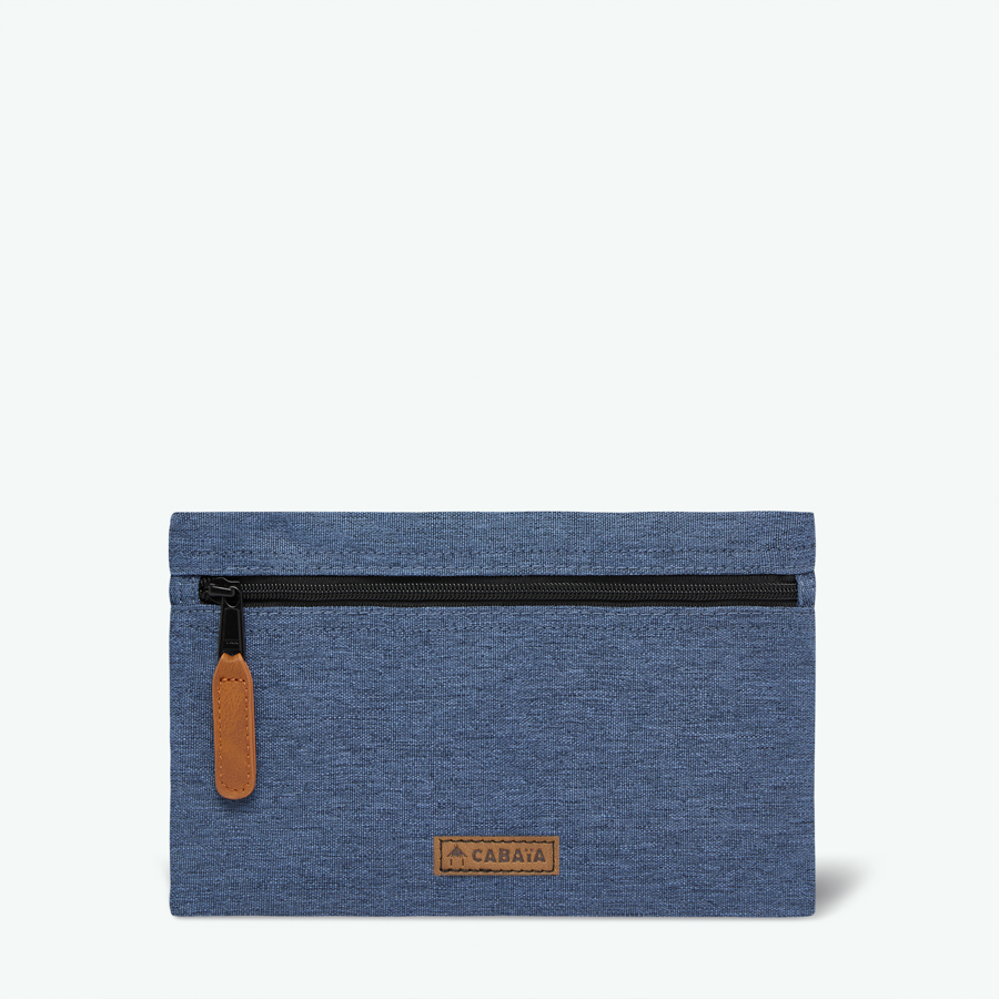 PARIS_LARGE_BACKPACK_ADVENTURER_PARIS_3 Cabaia Rucksack PARIS Large mit Laptop-Fach - Marineblau Meliert