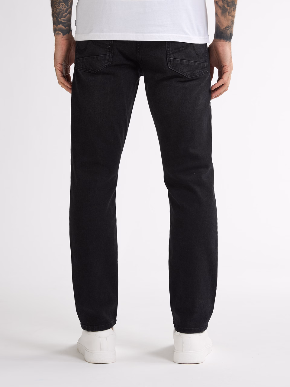 Petrol Industries Jeans STARLING Straight Leg in Black Stone Schwarz Petrol Industries Jeans STARLING Straight Leg in Black Stone Schwarz