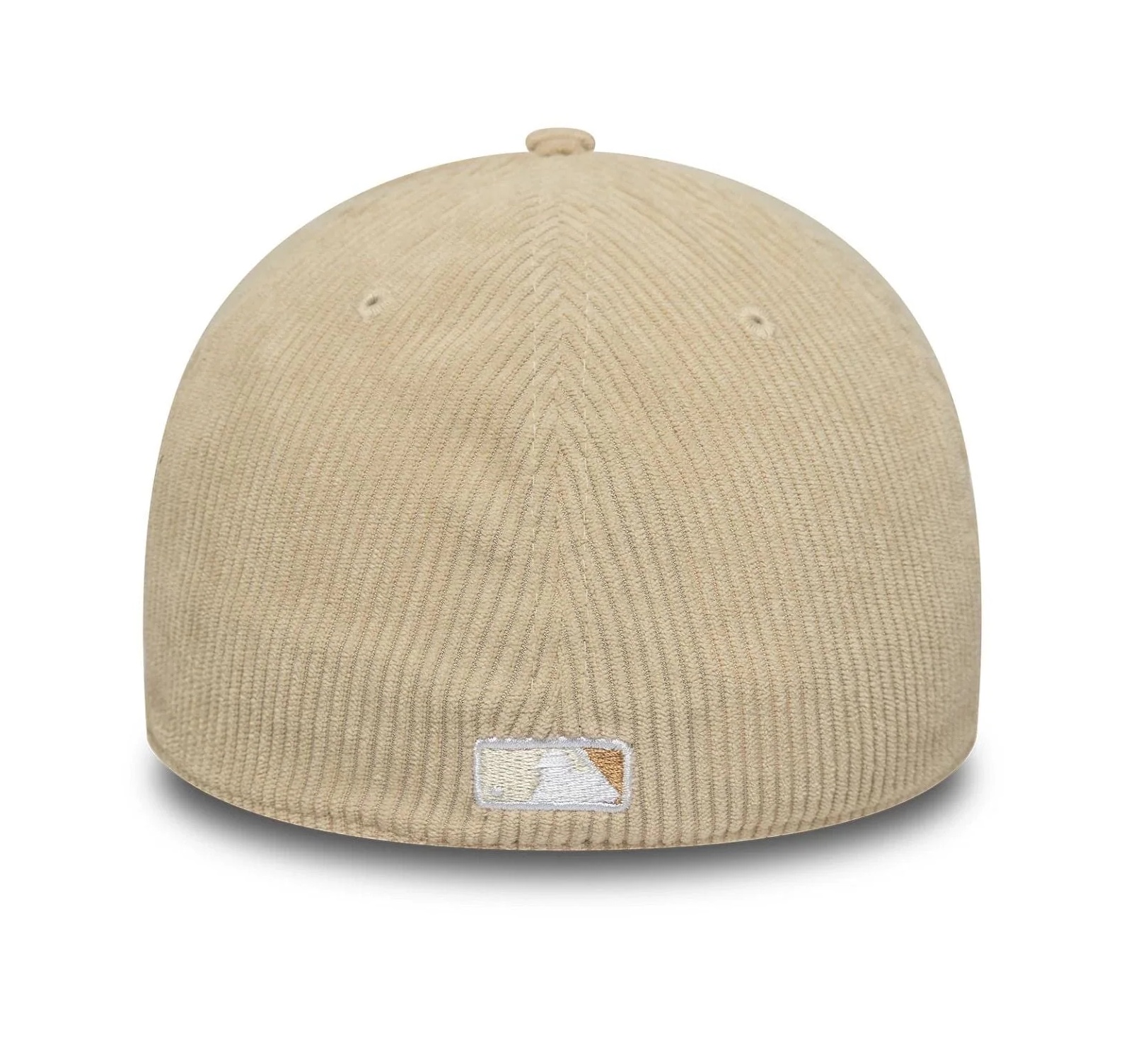New Era LA Dodgers MLB Cord 39THIRTY Stretch Fit Cap in Creme Beige