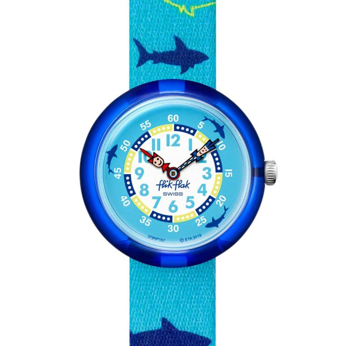 Flik Flak Uhr Kinderuhr SHARKASM - Haifische