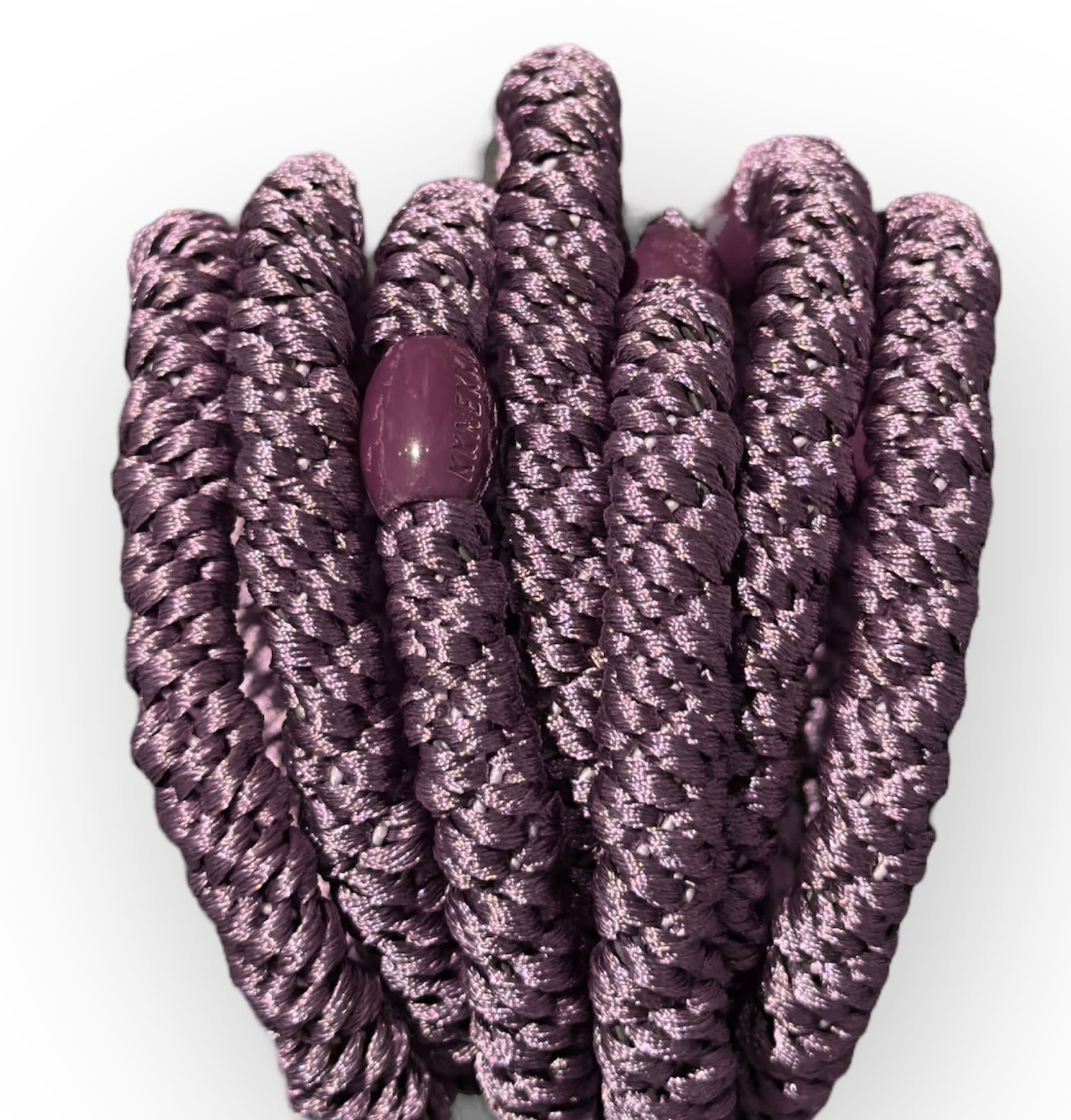 Kknekki Haargummi/Armband - Pflaume
