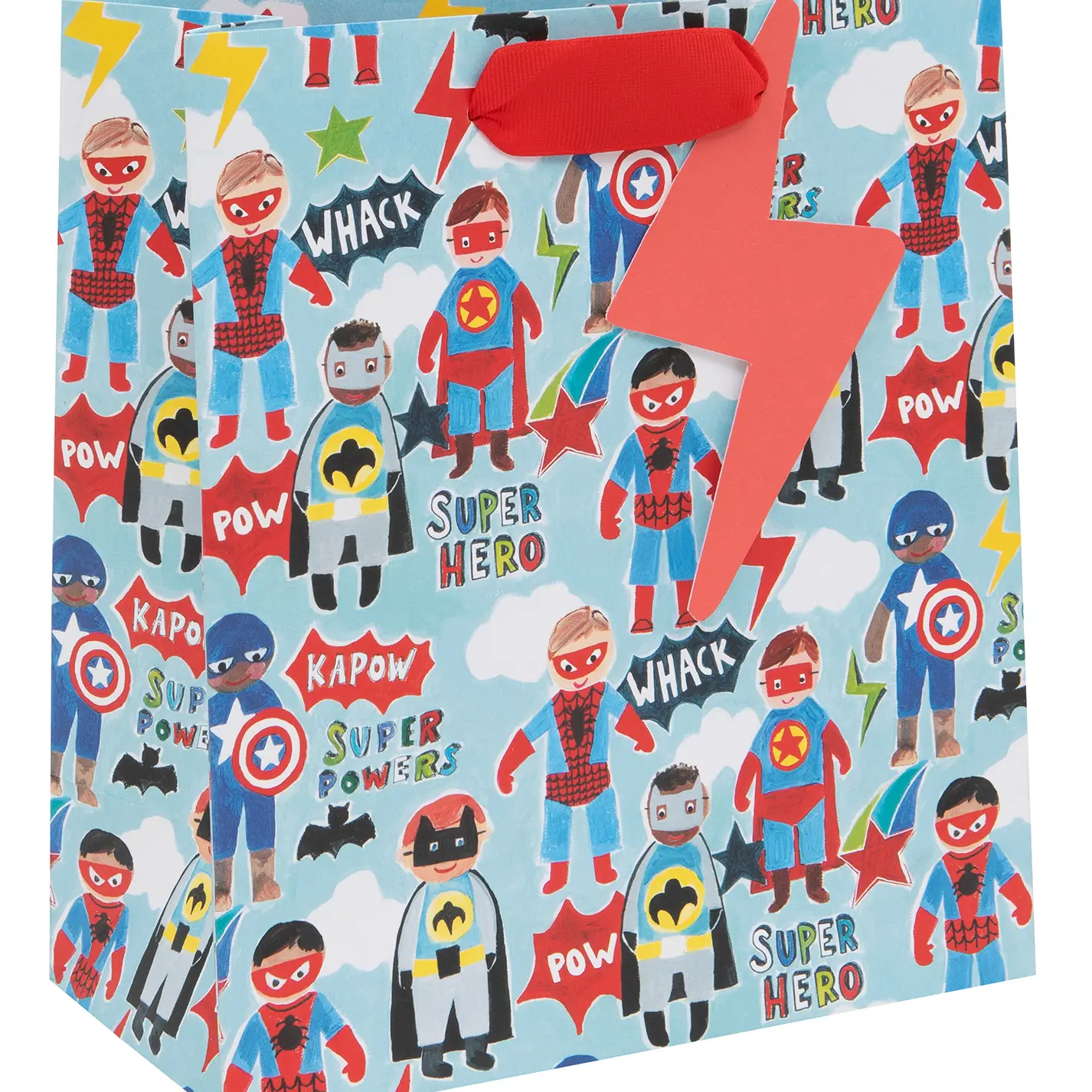 Glick Geschenktasche Medium - Superhelden Glick Geschenktasche Medium - Superhelden