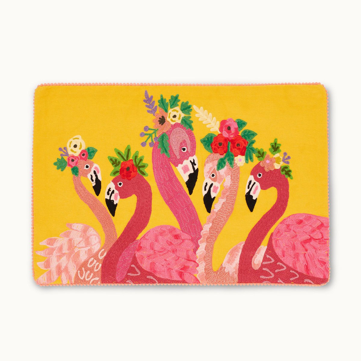 by Vivi Kissenhülle Flamingo Gelb by Vivi Kissenhülle Flamingo Gelb