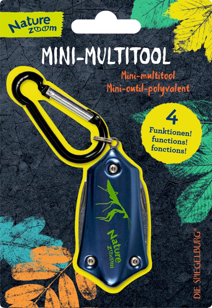 Nature Zoom Mini-Multitool 4-in-1 - Die Spiegelburg Mini-Multitool