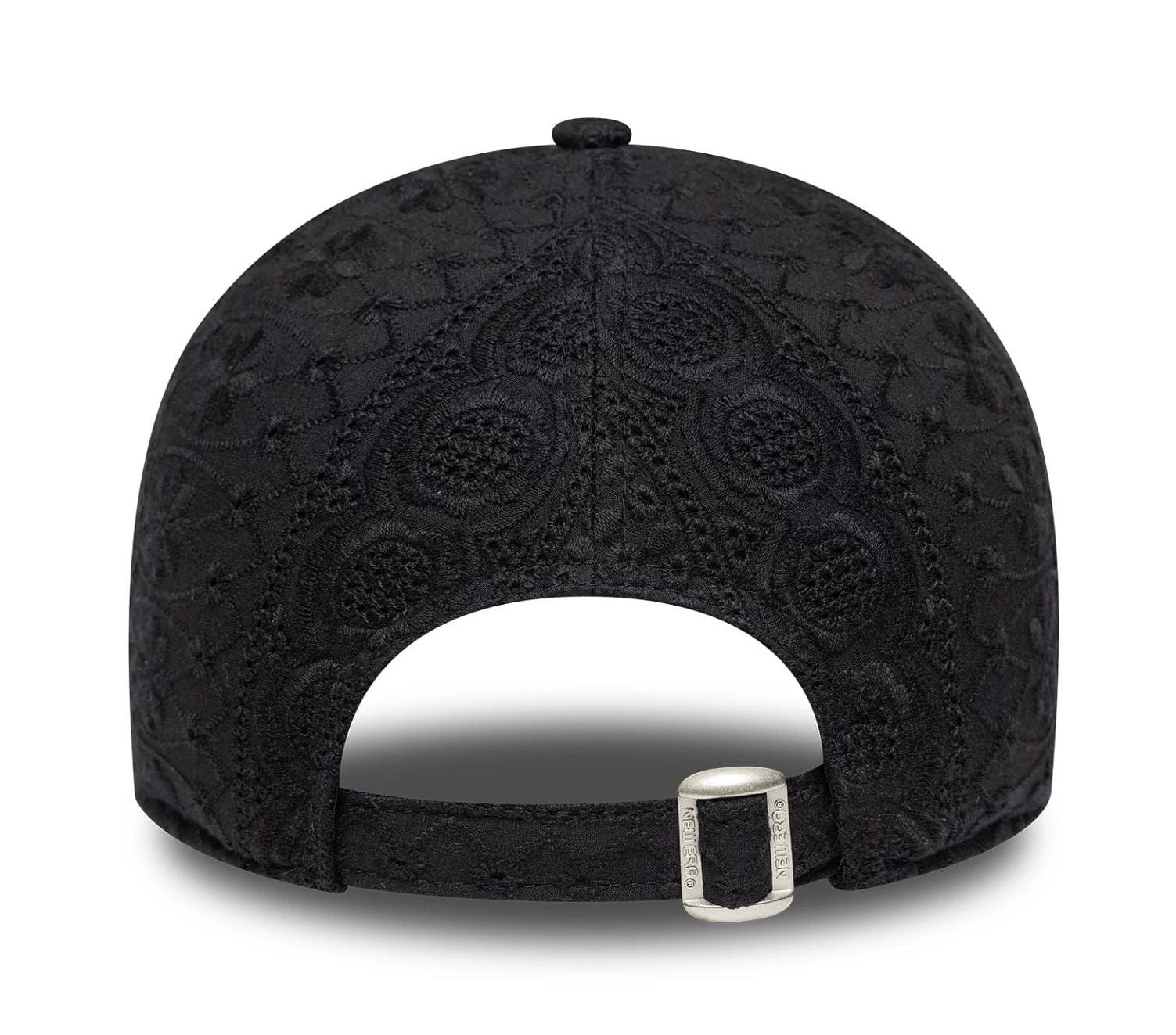 New Era Schwarze New York Yankees Damen MLB Broderie 9TWENTY Verstellbare Cap