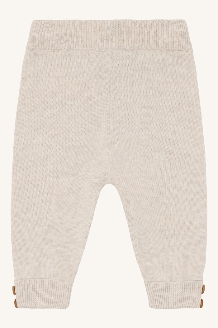 Hust & Claire Jogger Strickhose in Whisper Melange Beige Hust & Claire Jogger Strickhose in Whisper Melange Beige