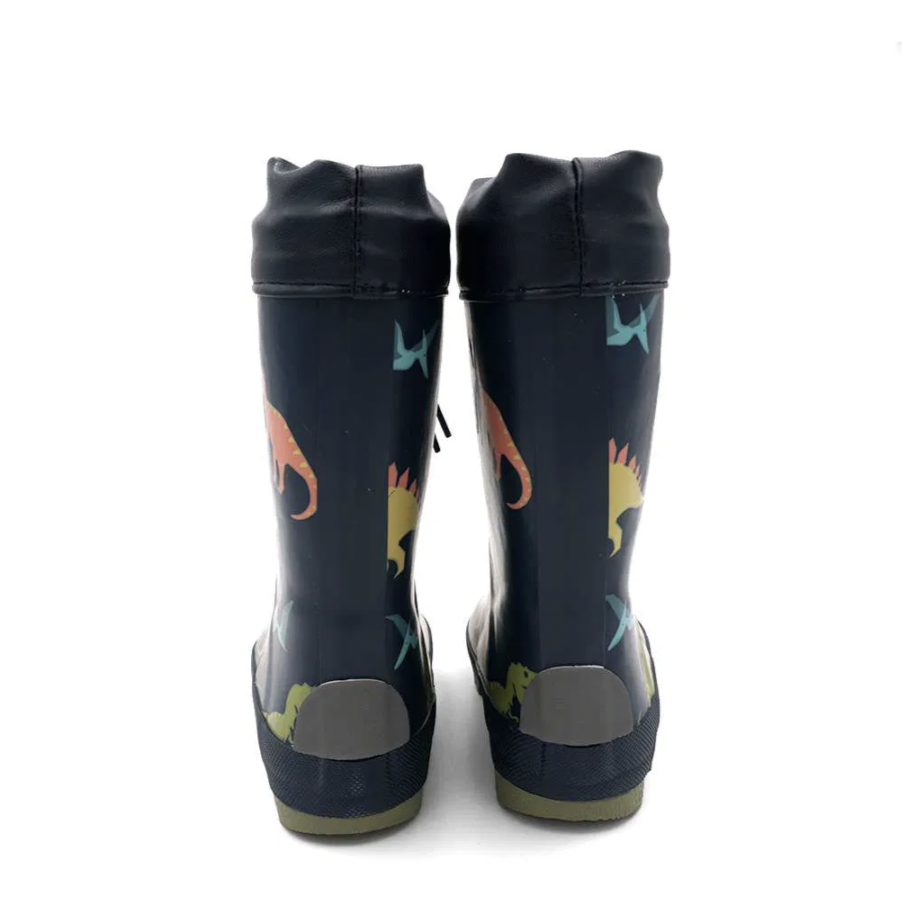 Maximo Regenstiefel mit Reflekt 3M, Stulpe & Winterfutter - allover Dino Maximo Regenstiefel mit Reflekt 3M, Stulpe & Winterfutter - allover Dino