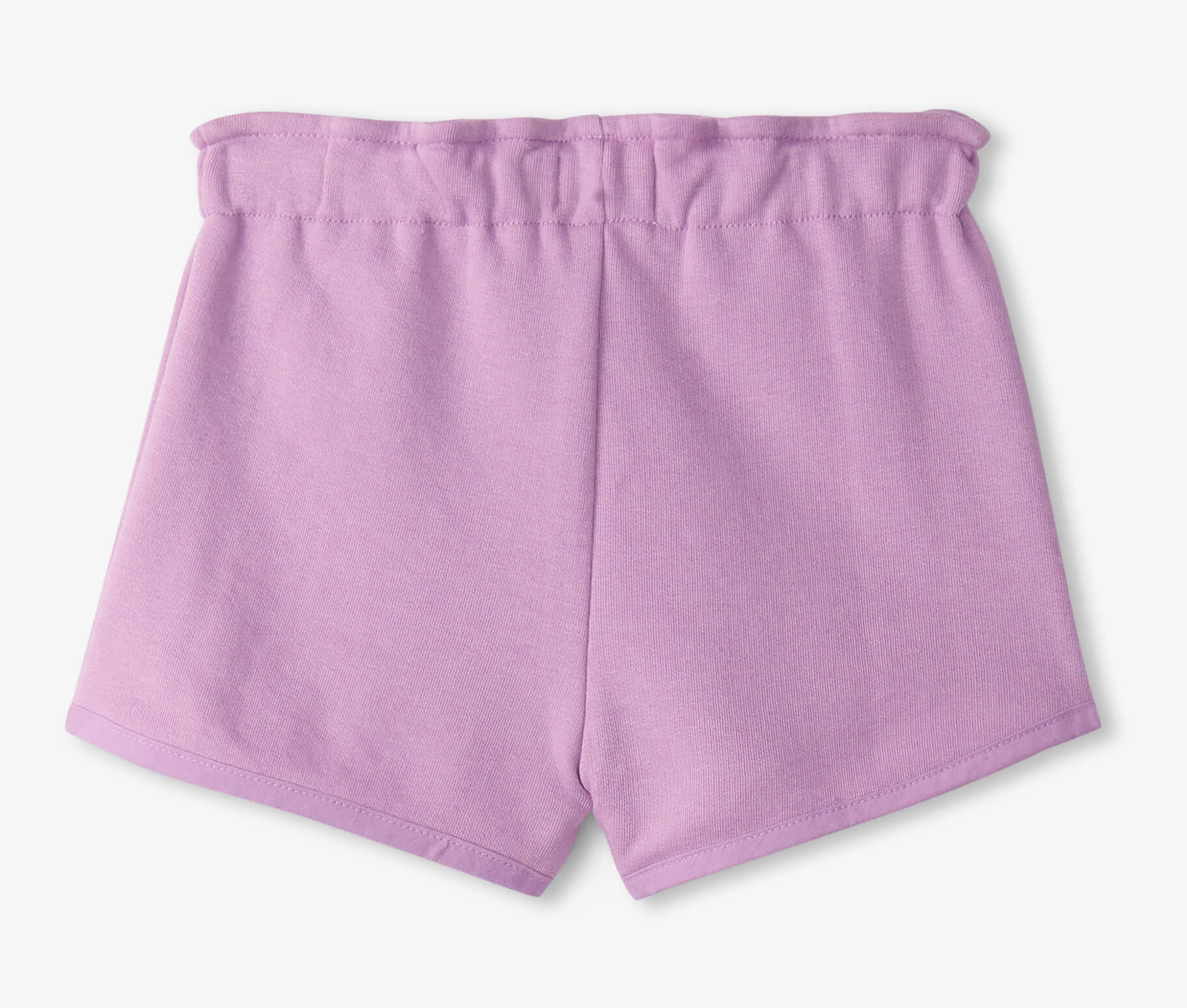Hatley Paper Bag Weicher Jog Shorts in Flieder mit Glitzer Herz
