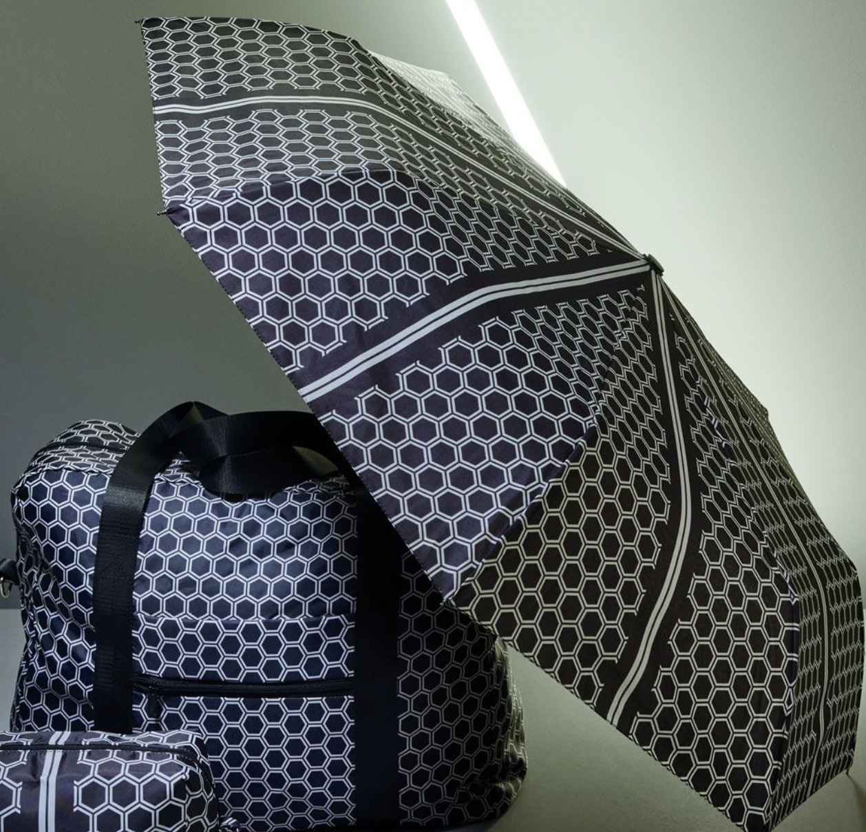 CEDON Regenschirm Taschenschirm - Hexagon