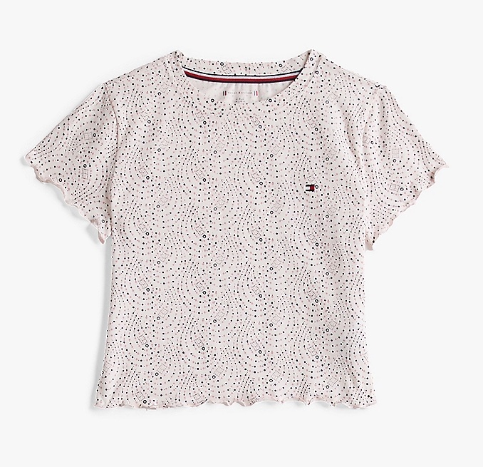 Tommy Hilfiger Signature Pyjama kurz - gepunktet - SALE Tommy Hilfiger Signature Pyjama kurz - gepunktet - SALE