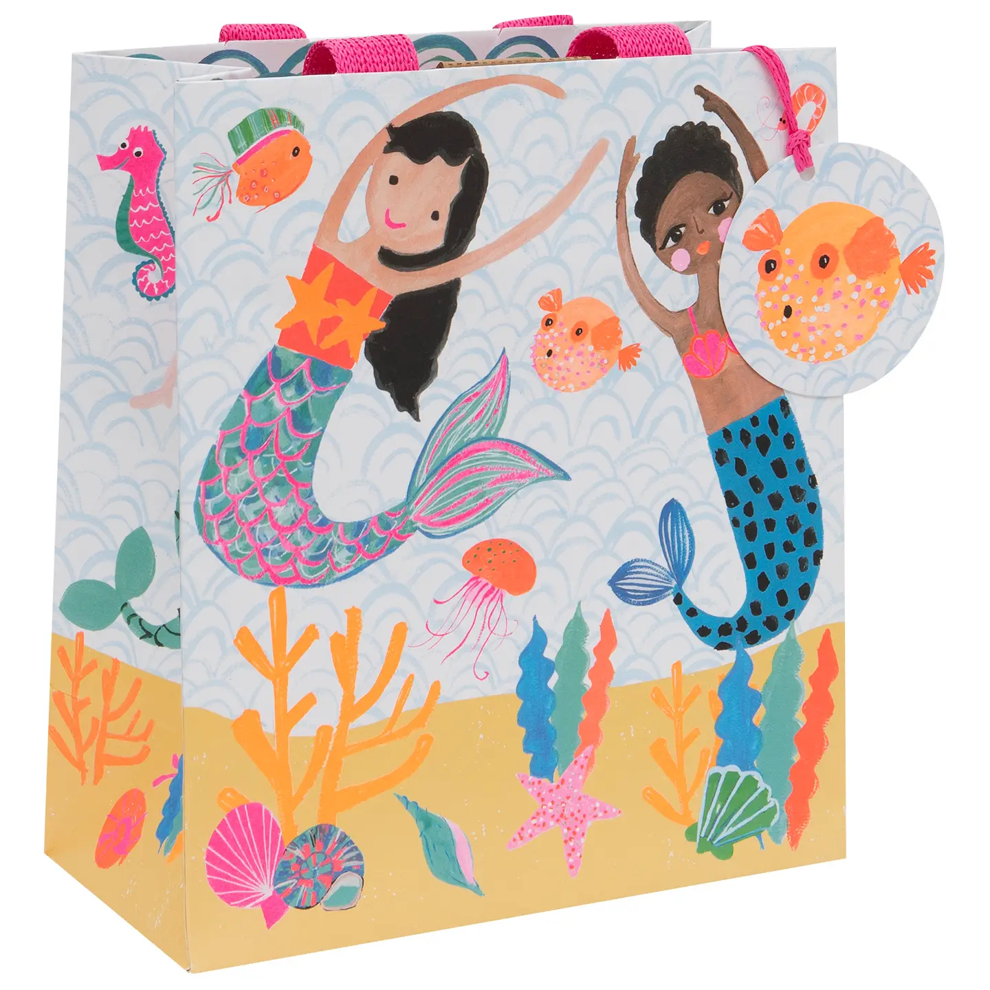 Glick Geschenktasche Medium - Meerjungfrauen Glick Geschenktasche Medium - Meerjungfrauen