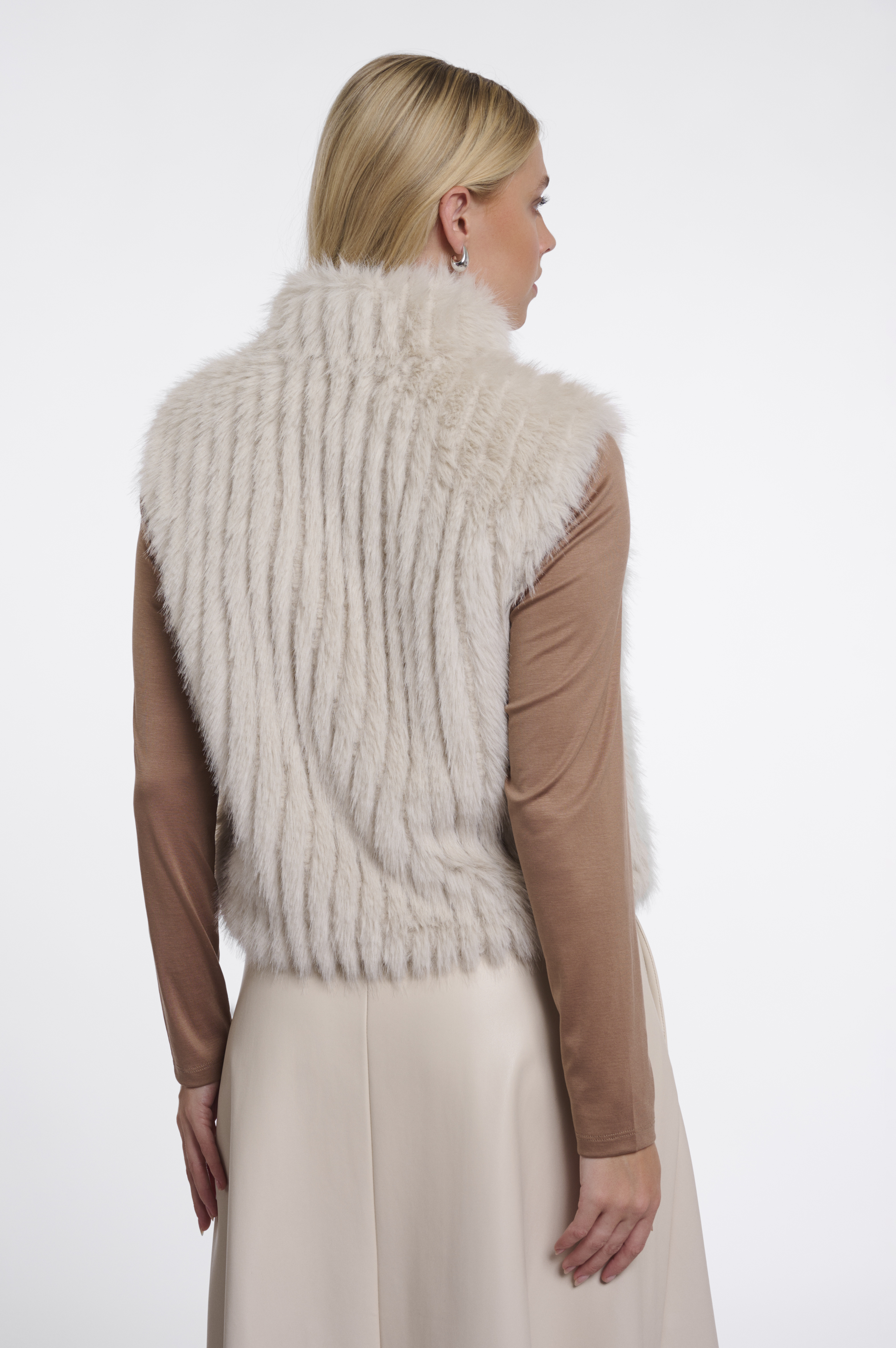 Rino & Pelle Dava Soft-Touch-Weste mit Verschluss - Birch